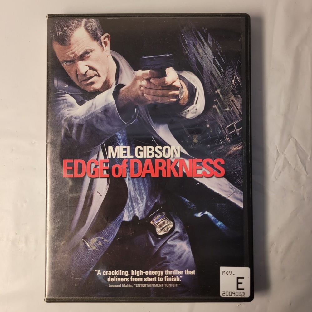 Warner Bros Edge of Darkness DVD Mel Gibson Action Thriller Widescreen‎ R Rated